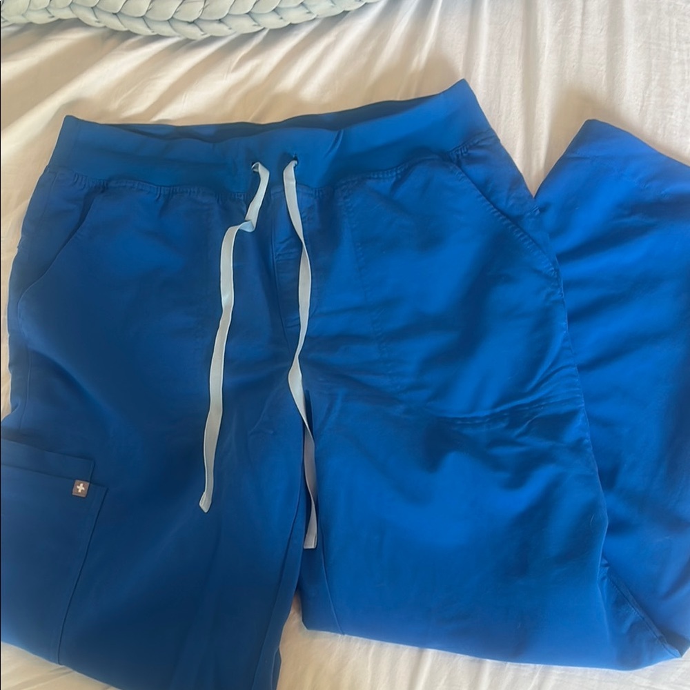 Figs High Waisted Isabel Wide Leg Scrub Pants